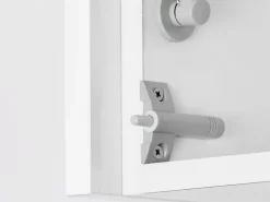 Pistoni ammortizzatori per porta a battente Minidamp 2, Chiusura soft, Tecnoplastica, Grigia