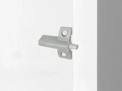 Pistoni ammortizzatori per porta a battente Minidamp 2, Chiusura soft, Tecnoplastica, Grigia