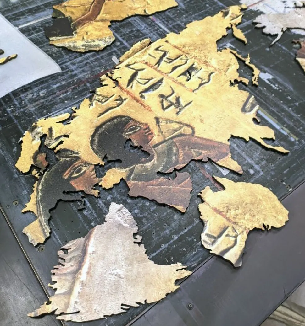 Planisfero da parete in tre misure - Egitto