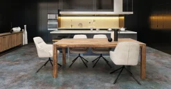 Poltrona Grant disponibile in 3 colori e 2 tessuti