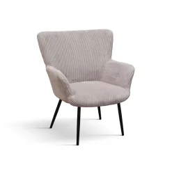 Poltrona imbottita in velluto Bloom disponibile in 4 colori