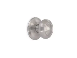 Pomello rotondo per porte esterne di ingresso Modello Fedora in Acciaio inox