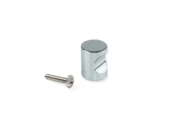 Pomolo per mobile Panama diametro 20 mm disponibile in 2 colori