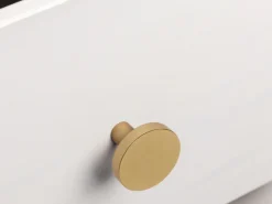 Pomolo per mobili in alluminio Uppsala diametro 30mm disponibile in 3 colori