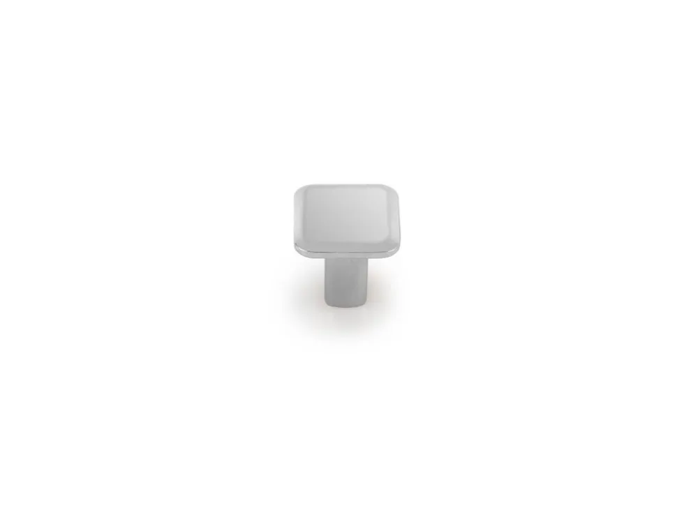 Pomolo quadrato per mobili Springfield 20x20mm