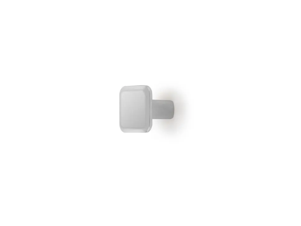 Pomolo quadrato per mobili Springfield 20x20mm