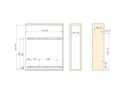 Portabottiglie estraibile con due cestelli SupraMax