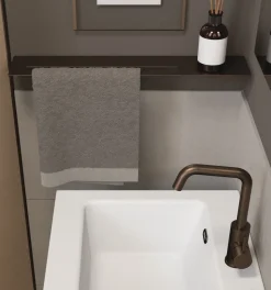 Portasalvietta in alluminio disponibile in 3 colori e 2 misure