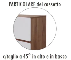 Porta Tv cassettone 29 colorazioni