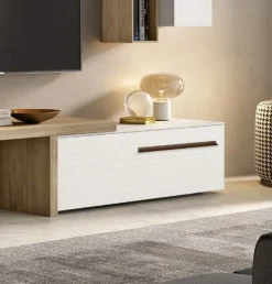 Porta TV cassettone con maniglia