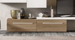 Porta TV cassettone con maniglia