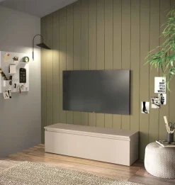 Porta Tv con cassettone e due vani interni