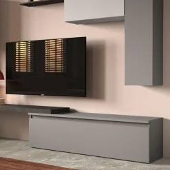 Porta Tv con cassettone e due vani interni