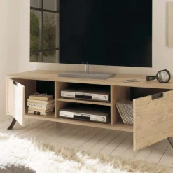 Porta TV linea Palma in finitura Oak