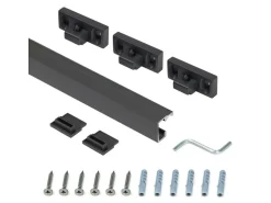 Profilo per accessori da cucina sospesi Titane lunghezza 1,1 m