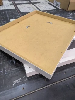 Quadro su cornice in legno, Bacio di Leonardo Criolani