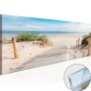 Quadro su vetro acrilico Beach