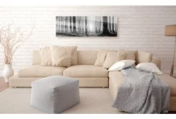 Quadro su vetro acrilico Black&White Wood