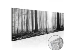 Quadro su vetro acrilico Black&White Wood