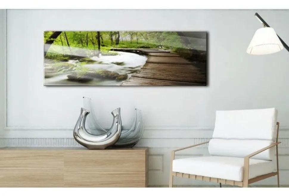 Quadro su vetro acrilico Catwalk