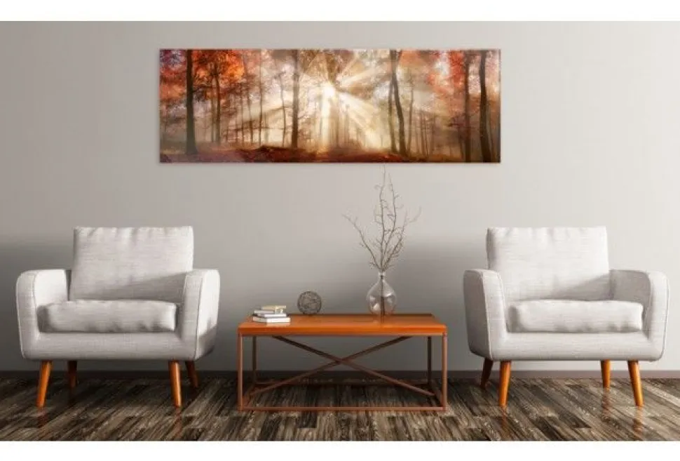 Quadro su vetro acrilico Forest 2