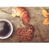 Quadro su vetro acrilico Love Breakfast