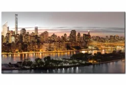 Quadro su vetro acrilico Manhattan
