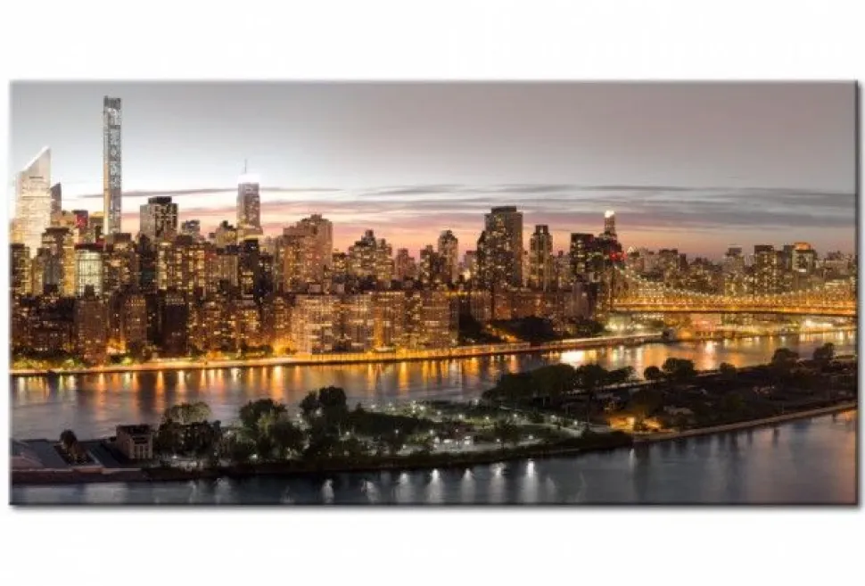 Quadro su vetro acrilico Manhattan