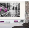 Quadro su vetro acrilico Pink BIke