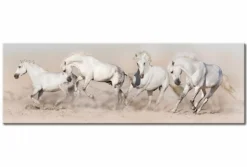 Quadro su vetro acrilico Race Horse