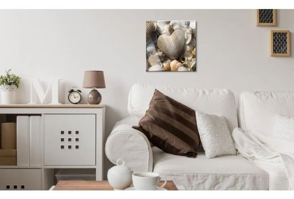 Quadro su vetro acrilico Rock Heart