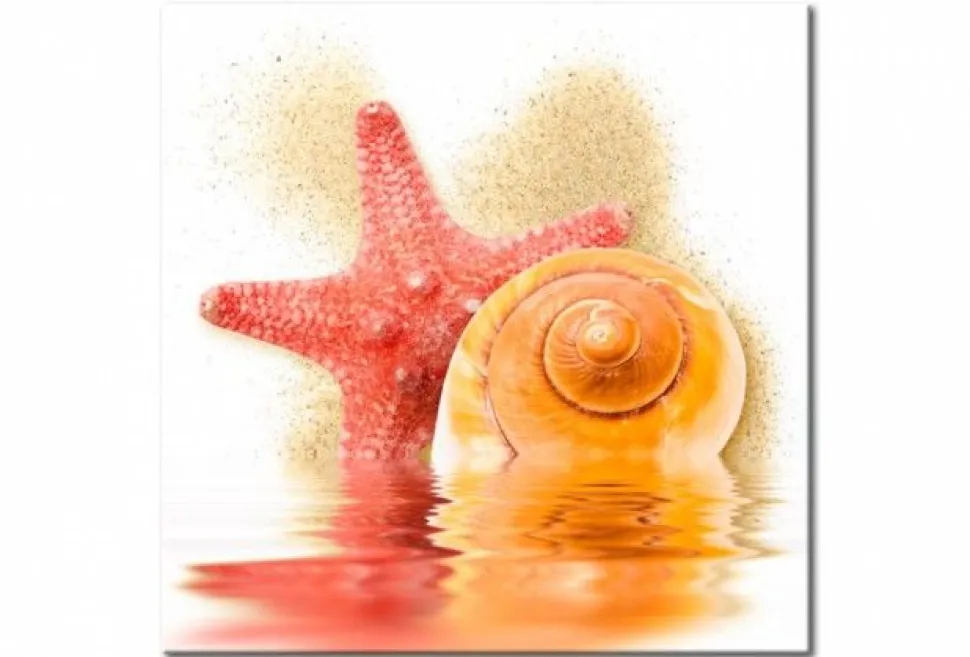 Quadro su vetro acrilico Starfish