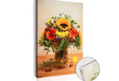 Quadro su vetro acrilico Yellow Sunflower