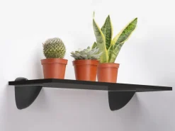 Reggimensole per ripiani in legno o vetro Pelicano disponibile in 2 colori