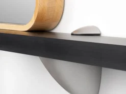 Reggimensole per ripiani in legno o vetro Pelicano disponibile in 2 colori