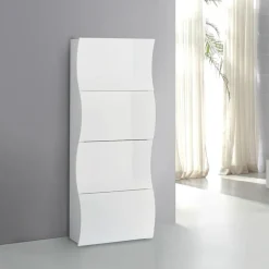Scarpiera 4 Ante Linea Mia – Mobile Porta Scarpe Salvaspazio e Moderno