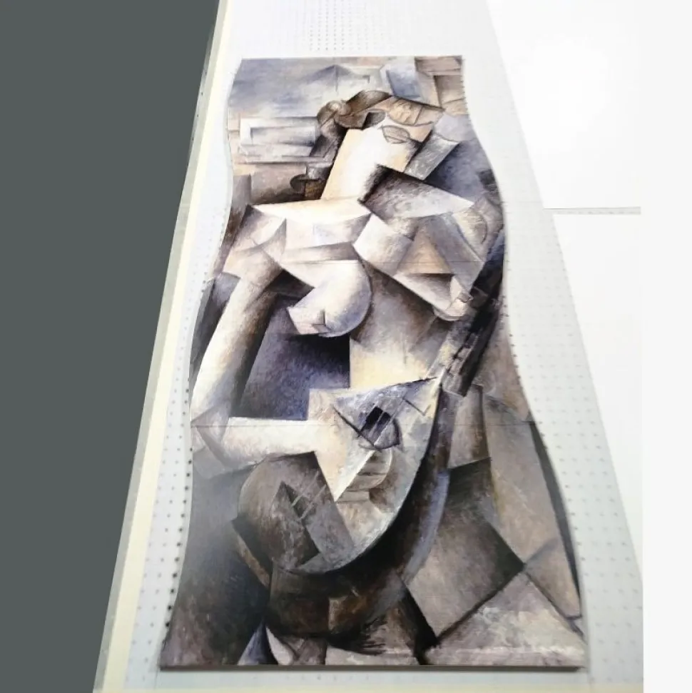 Scarpiera linea Mia 4 ante con serigrafia Picasso