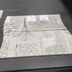Scarpiera linea Mia 2 ante con serigrafia Parigi