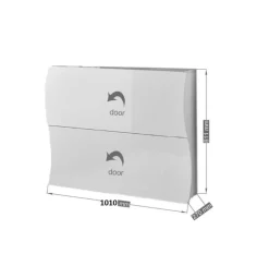 Scarpiera linea Mia 2 ante con serigrafia Decor