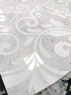 Scarpiera linea Mia 2 ante con serigrafia flower