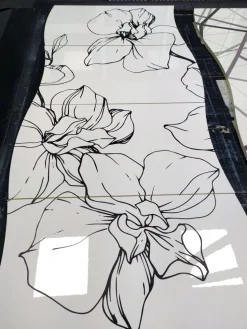 Scarpiera linea Mia 4 ante con serigrafia