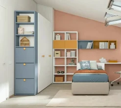 Scarpiera per armadio 3 ante disponibile in 2 misure e 13 colori