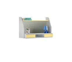 Scrittoio sospeso Clik con piano sp. 2,8 cm linea Colorfull disponibile in vari colori