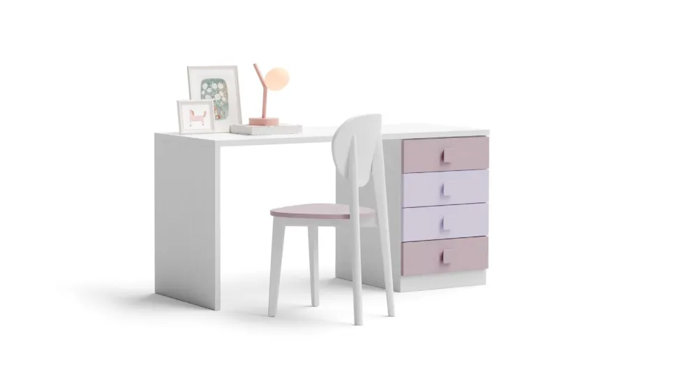 Scrivania con cassetti linea FLY