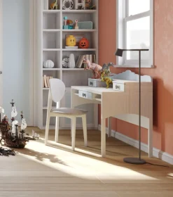 Scrivania con 3 cassetti linea Sitter con sp. TOP 3,5 cm