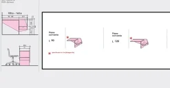 Scrivania con cassetto disponibile in 2 misure e 15 colorazioni