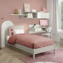 Scrivania moderna sospesa con 2 cassetti disponibile in 13 colorazioni linea Volo
