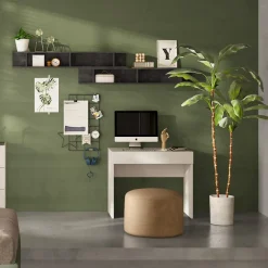 Scrivania scrittoio con 1 cassetto linea Chèrie disponibile in 4 colori