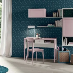 Scrivania stile classico con cassetto Ebony linea Omega disponibile in 3 versioni e vari colori