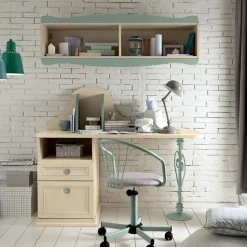 Scrivania stile classico con 3 cassetti Tosca linea Omega disponibile in 2 versioni e vari colori